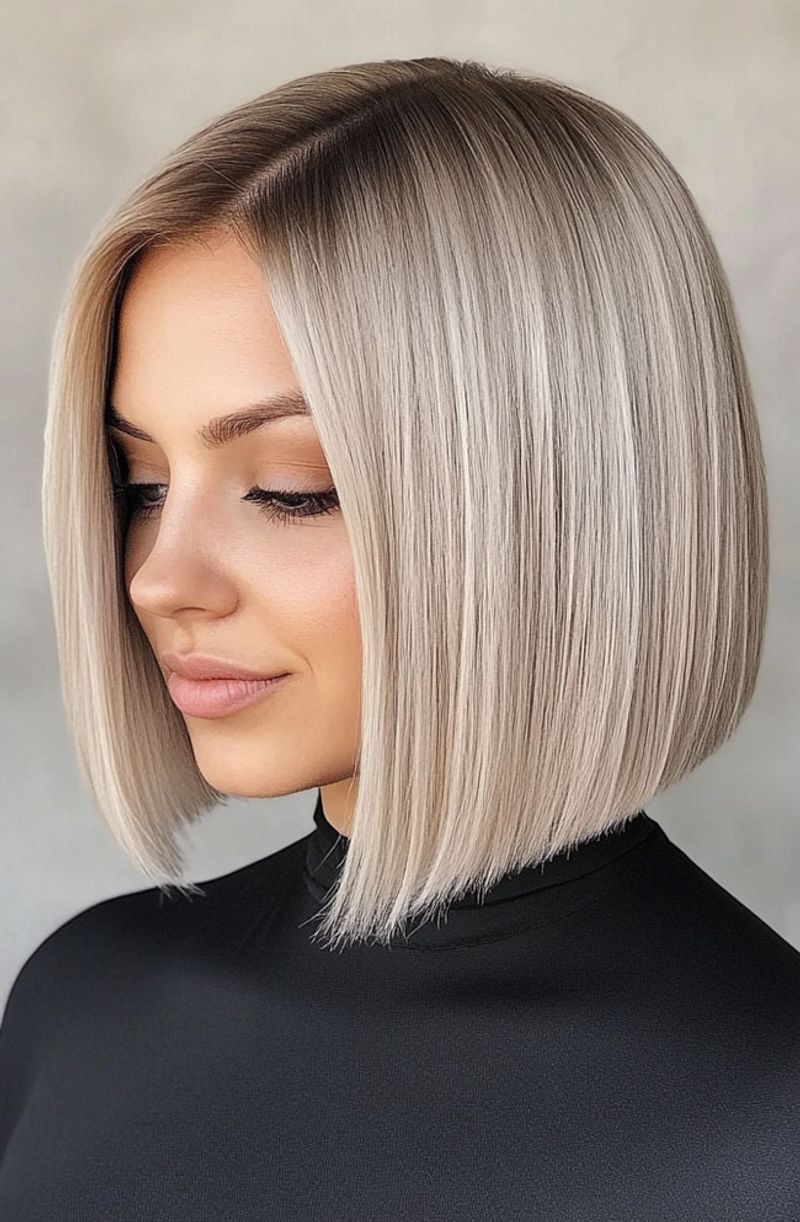 Soft Blunt Bob