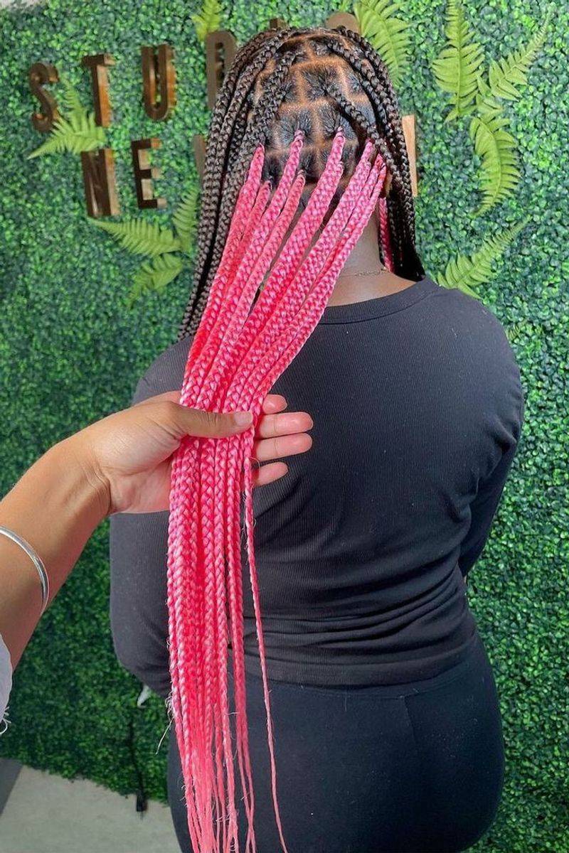 Braided Tendrils with Hidden Undercolor