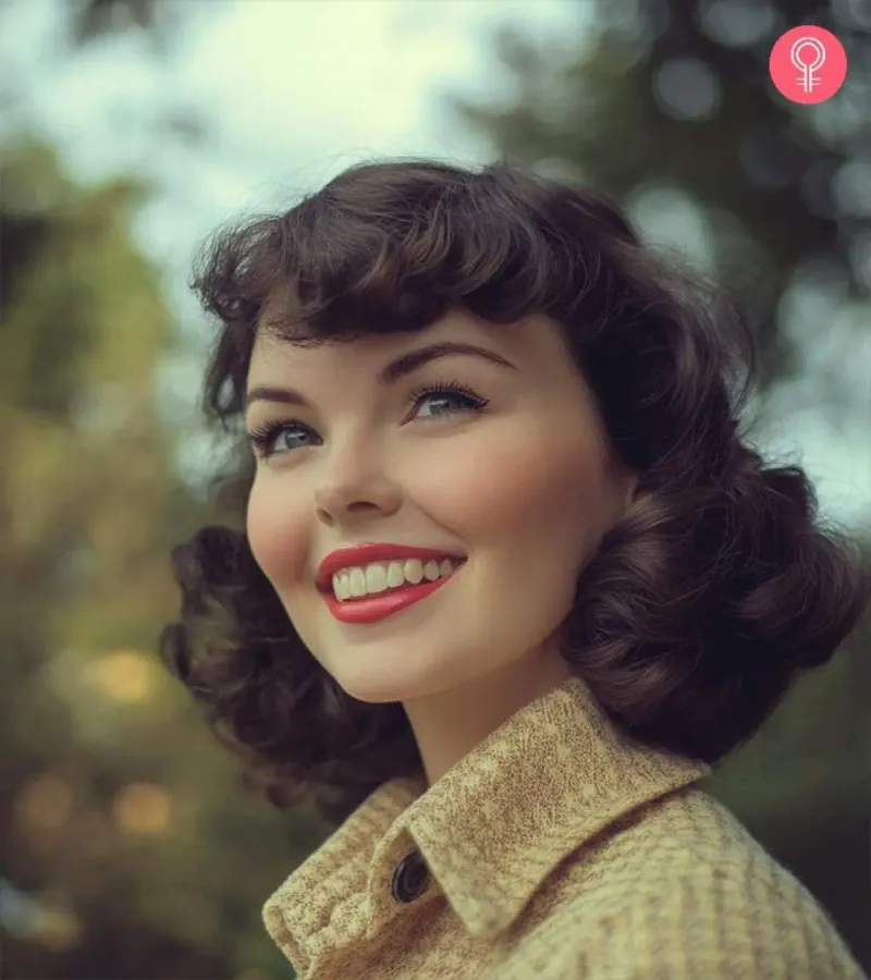 Betty Page Bangs