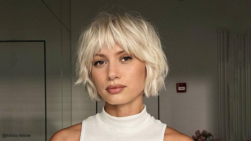 Choppy Textured Bob