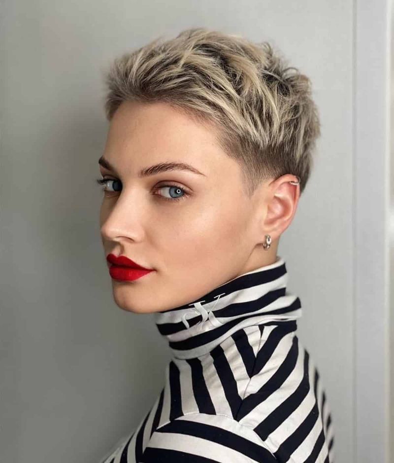 Pixie with Textured Crown