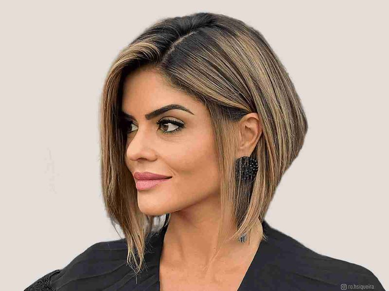 Layered Bob With Volume