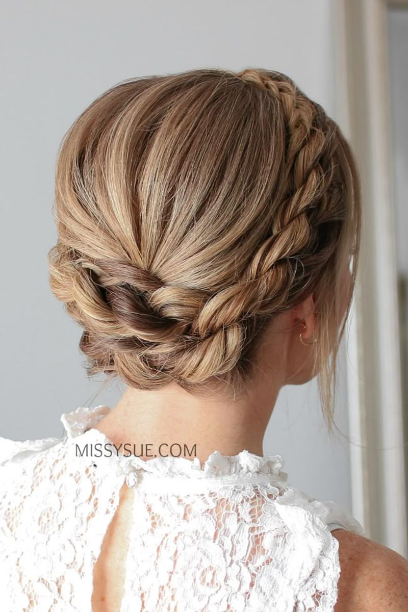 Twisted Crown Braid