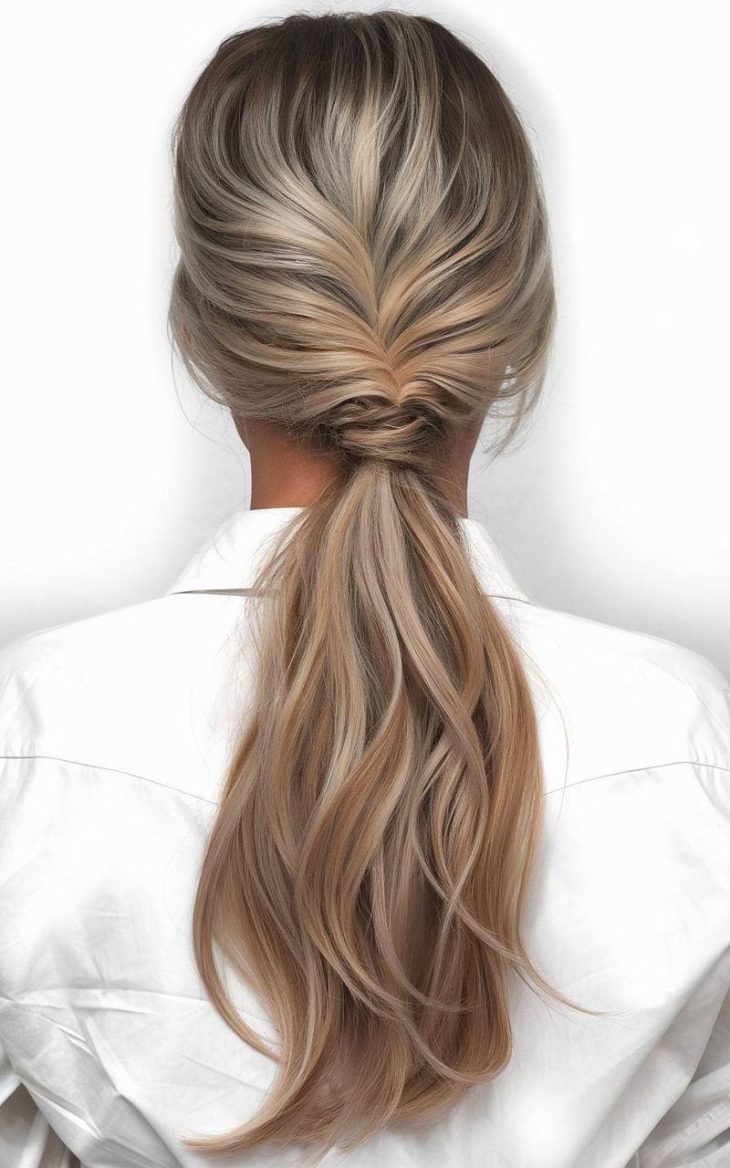 Twisted Ponytail Wrap