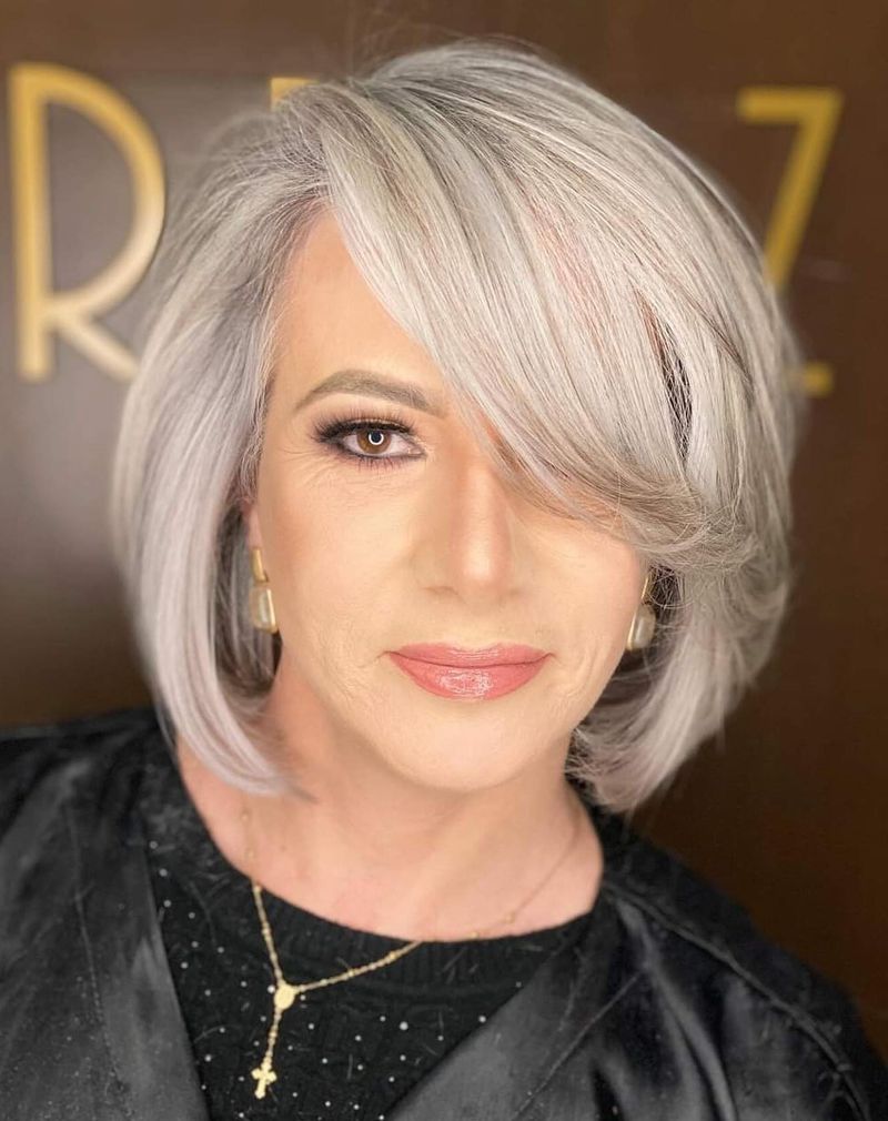 Side-Swept Bangs
