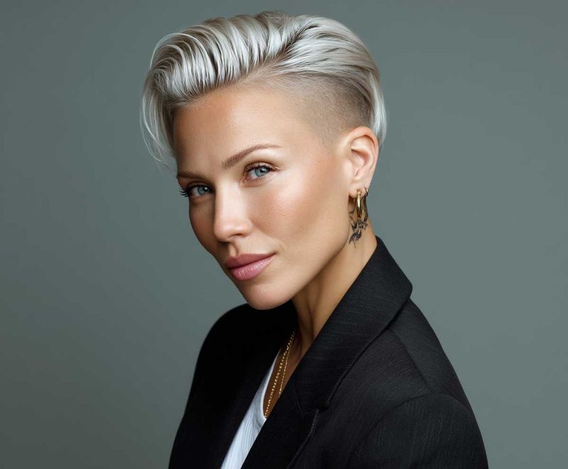 The Slicked-Back Undercut