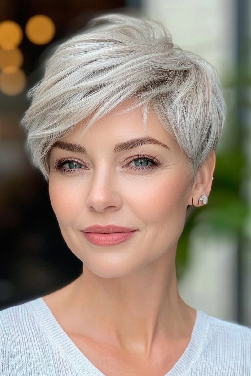 Textured Pixie Cut