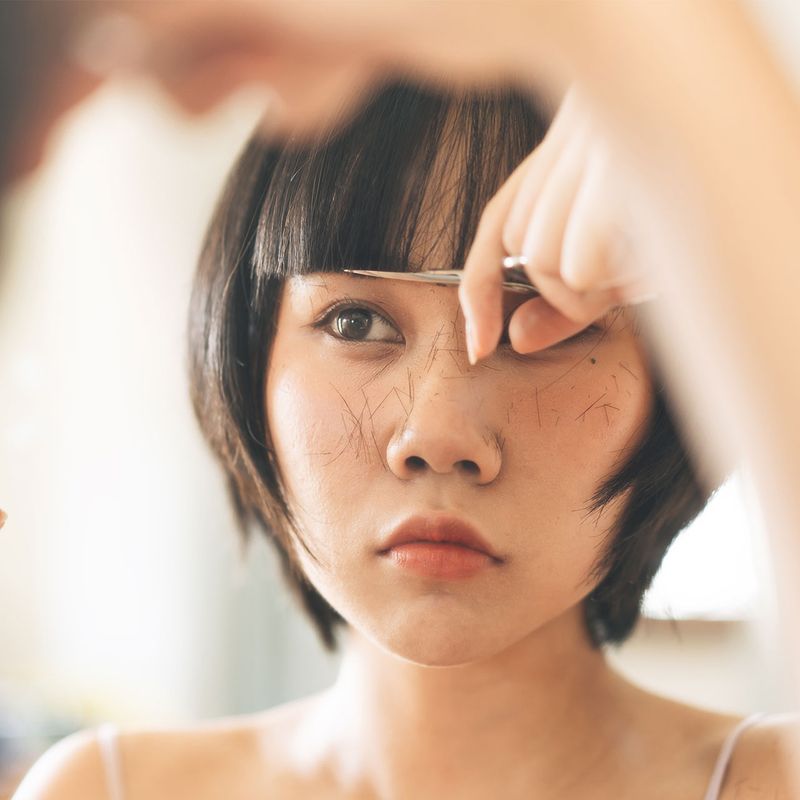 Too-Short Bangs