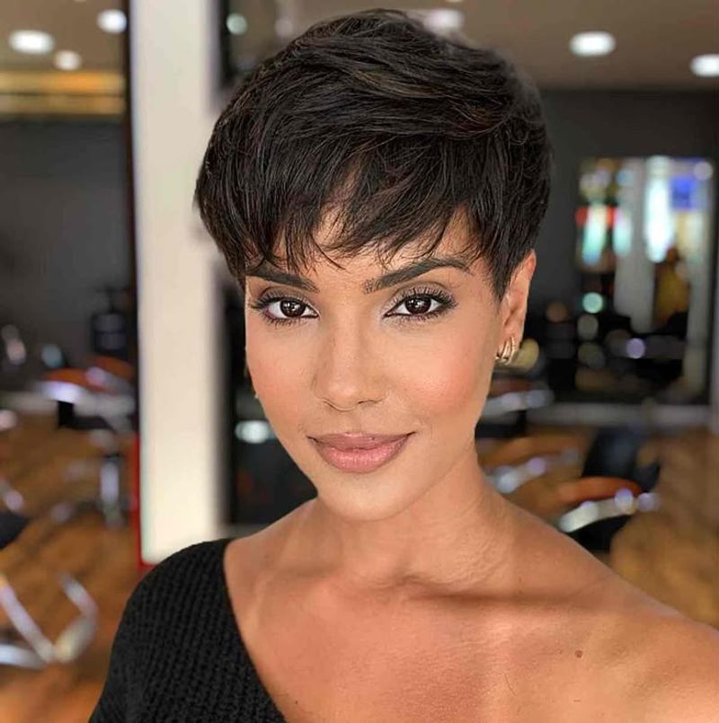 Textured Pixie Styling