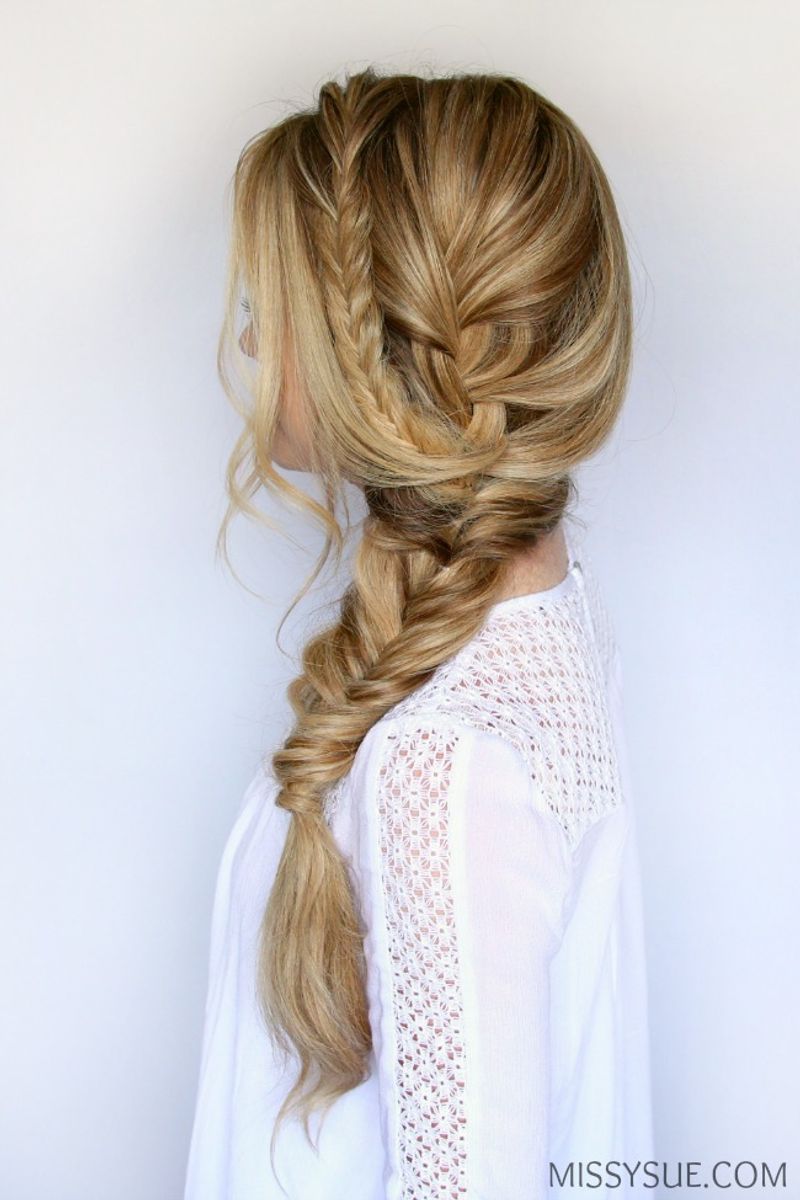 Fishtail Side Braid