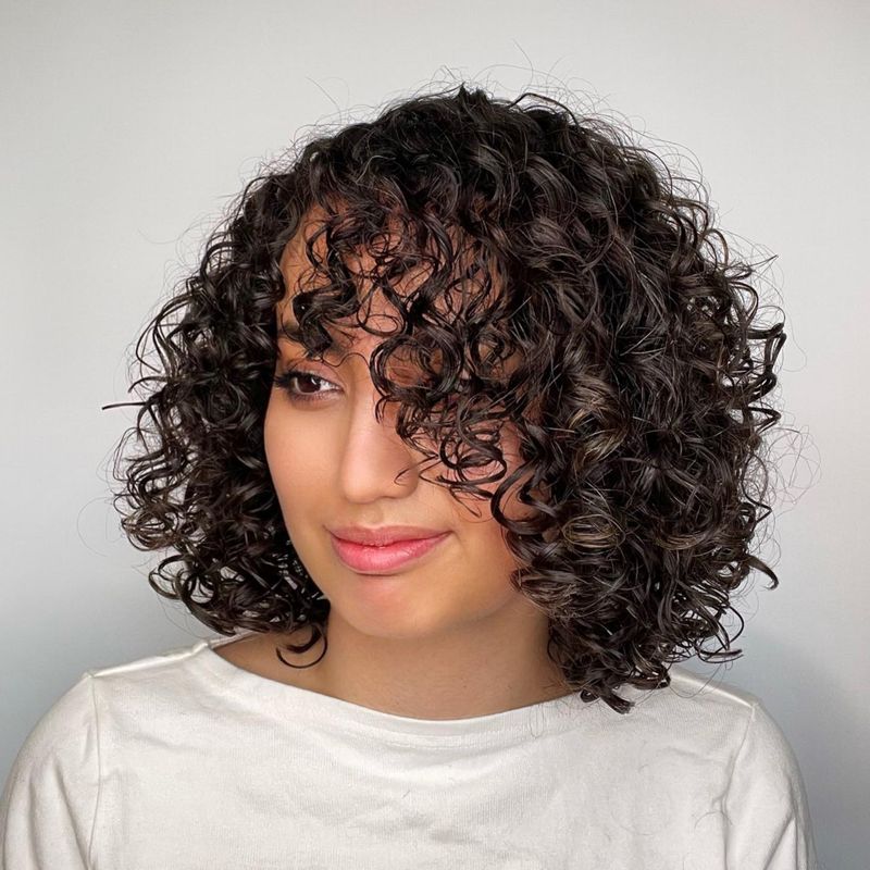 Voluminous Curly Crop