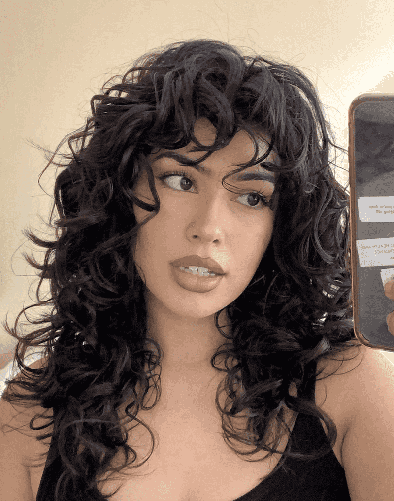 Curly Wolf Shag
