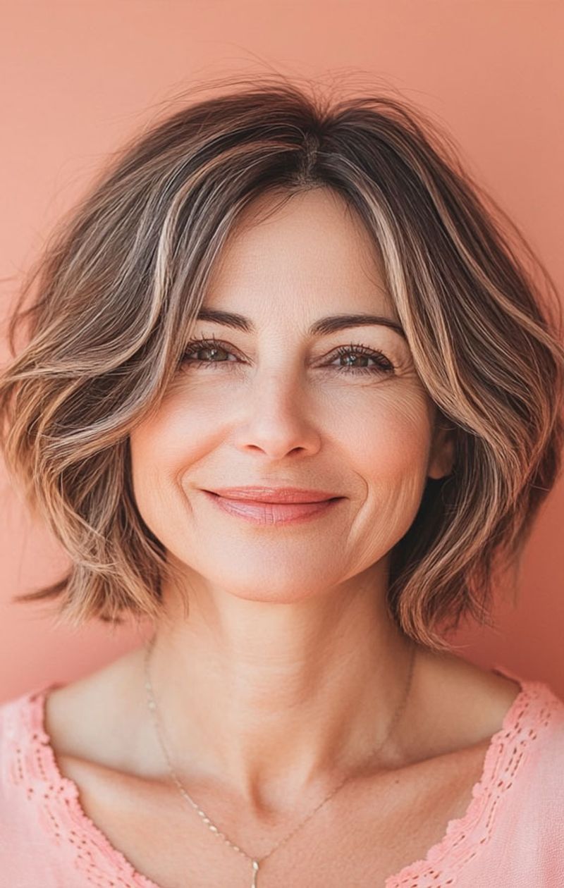 Layered Bob with Soft Edges