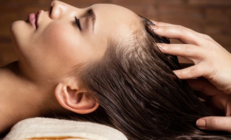 Massage With Warm Oil