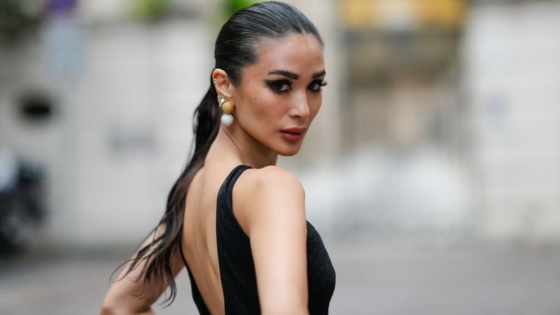 Sleek Low Ponytail