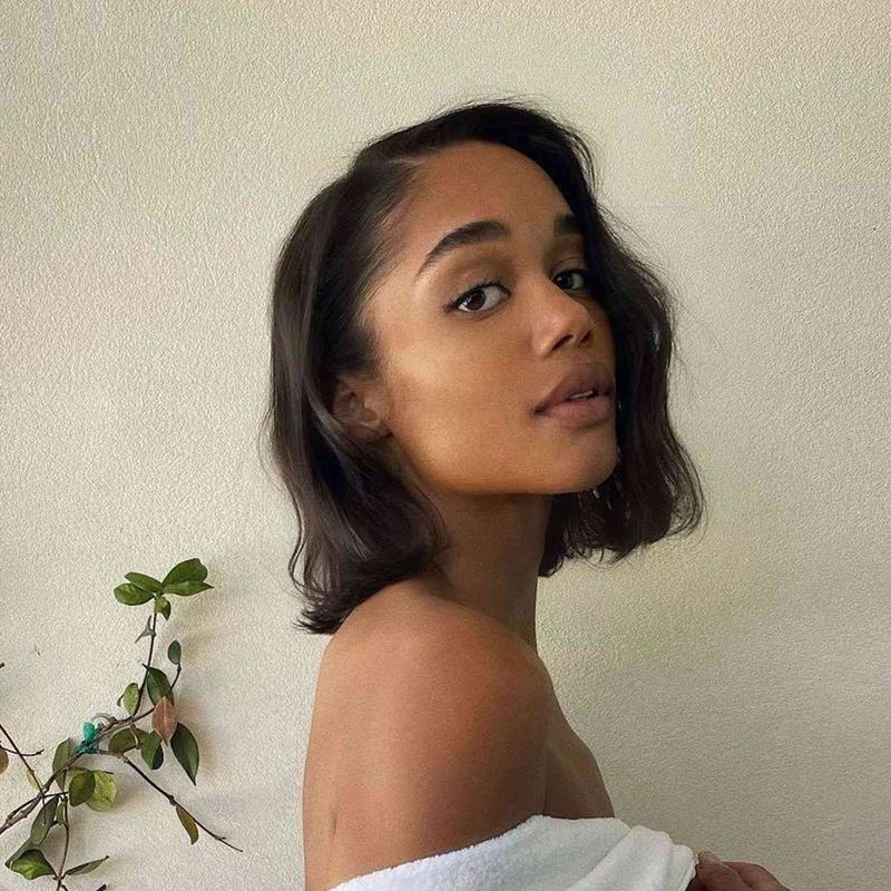 Wavy Bob with Side Part