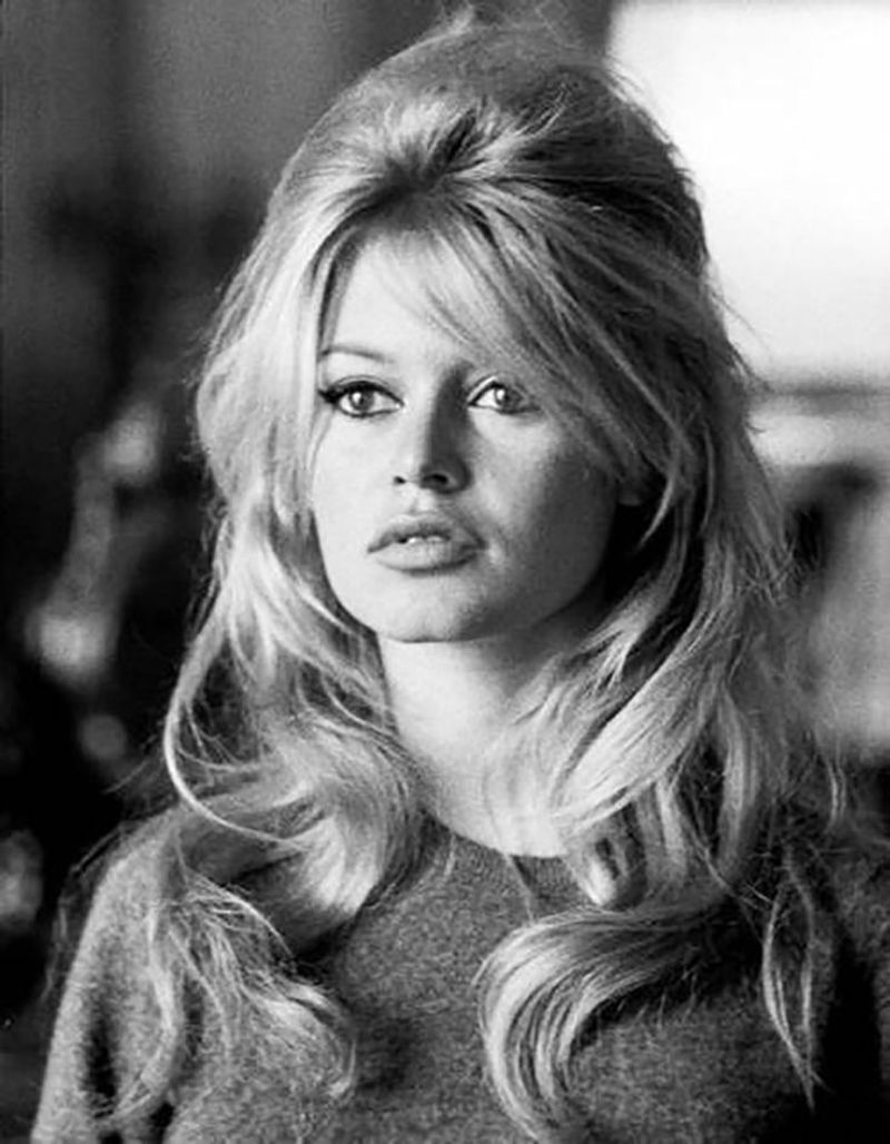 Brigitte Bardot's Tousled Beehive