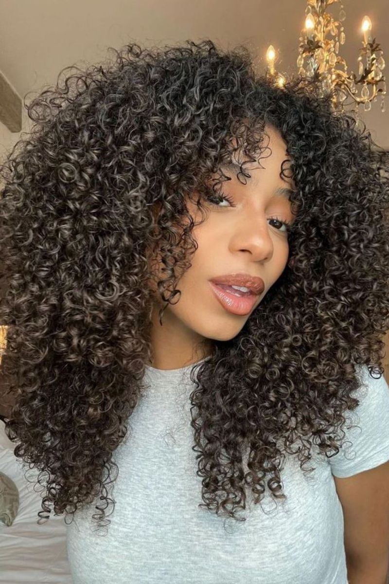 Layered Coily Cut