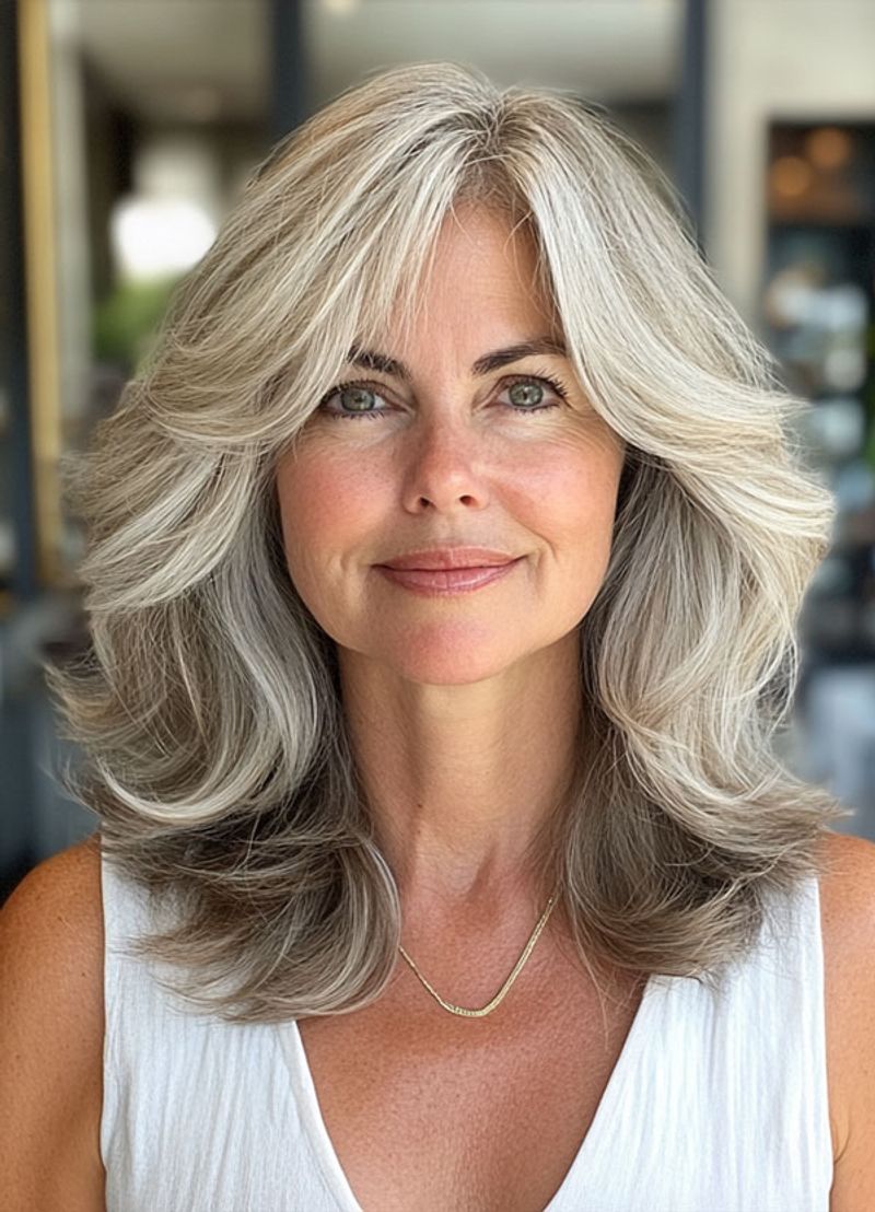 Soft Layered Mid-Length Cut