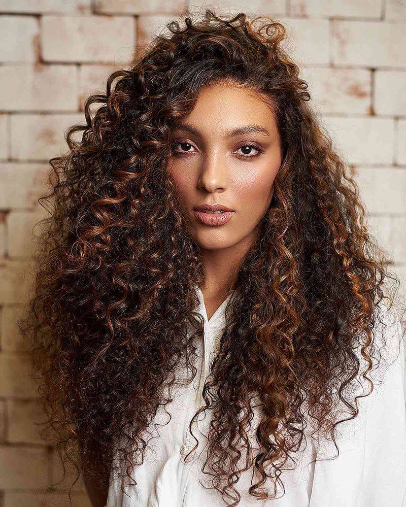 Wash-and-Go with Deep Side Part