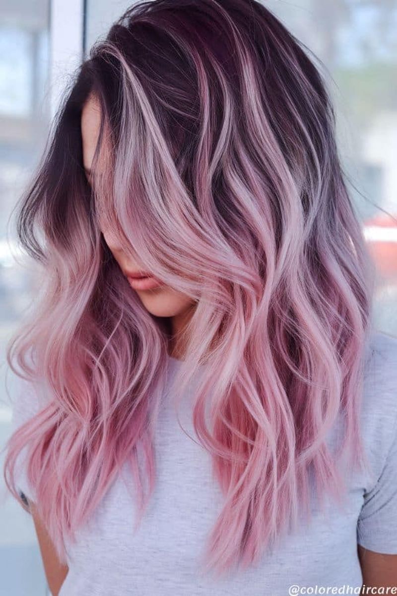 Vibrant Ombré Transition