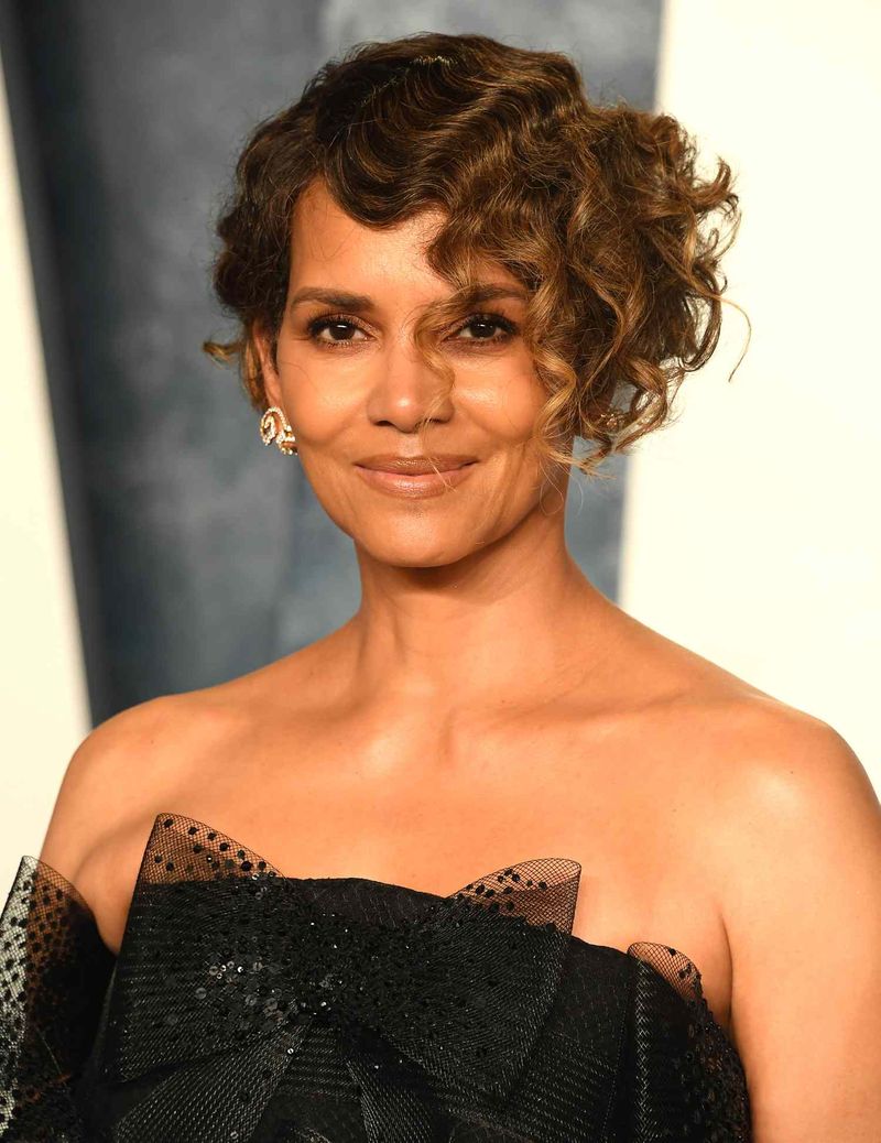Curly Asymmetrical Cut