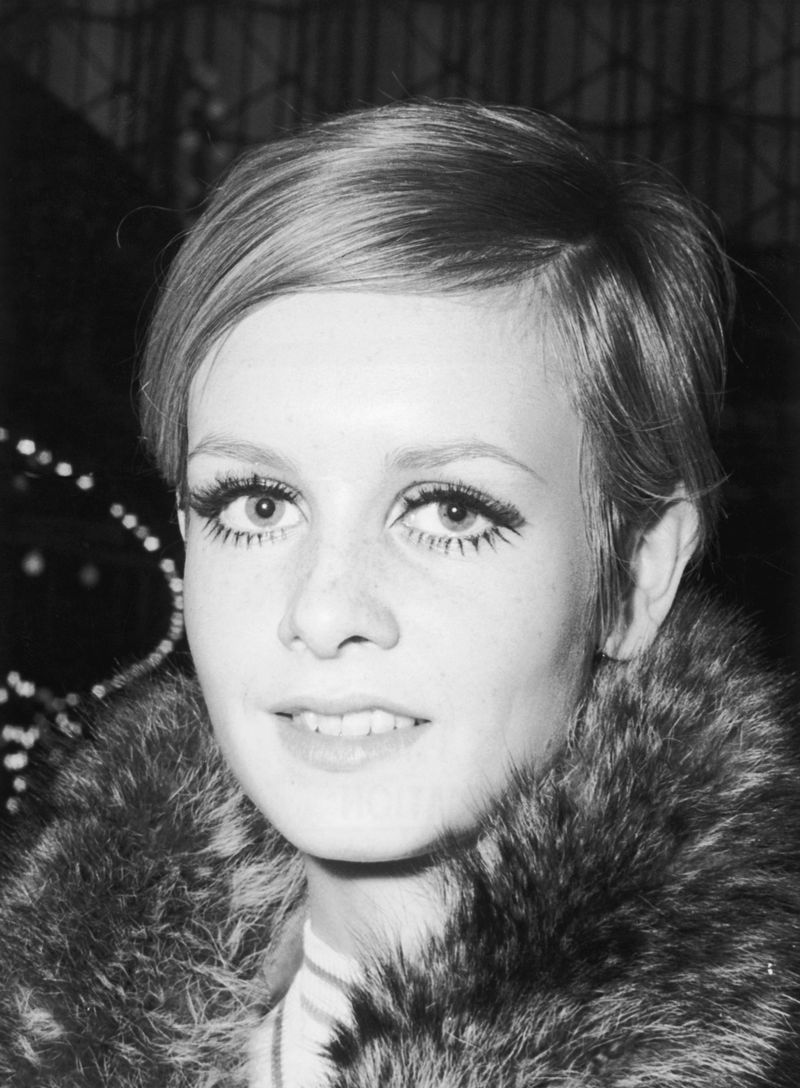 Twiggy's Androgynous Crop