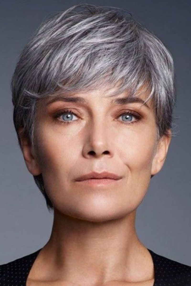 Pixie Cut with Textured Crown