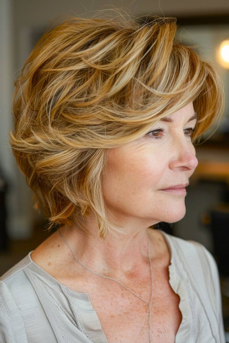 Soft Wedge with Textured Crown
