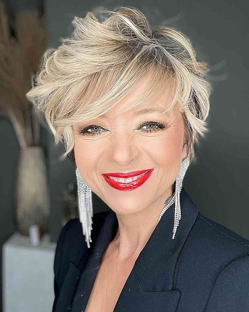 Soft Pixie with Longer Top