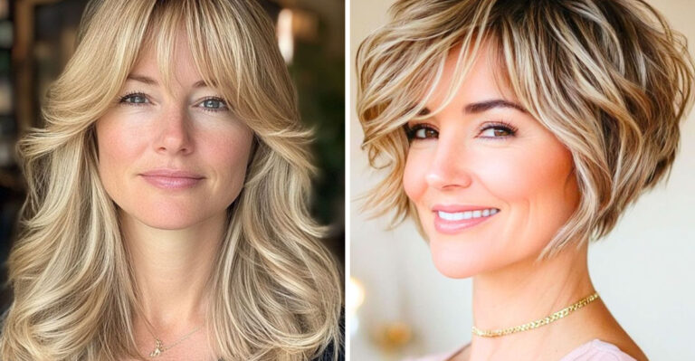 Over 40 & Losing Volume? These 17 Haircuts Fake It Perfectly