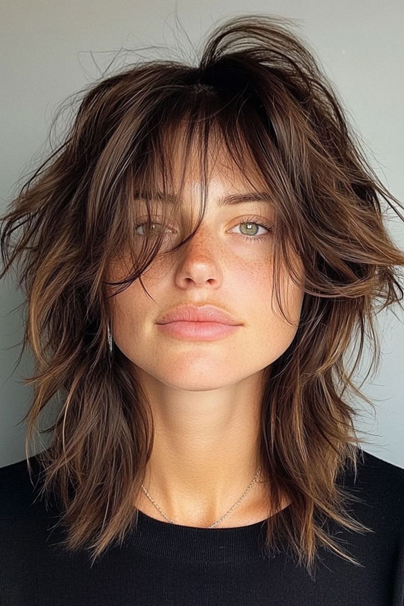 Textured Shag Cut