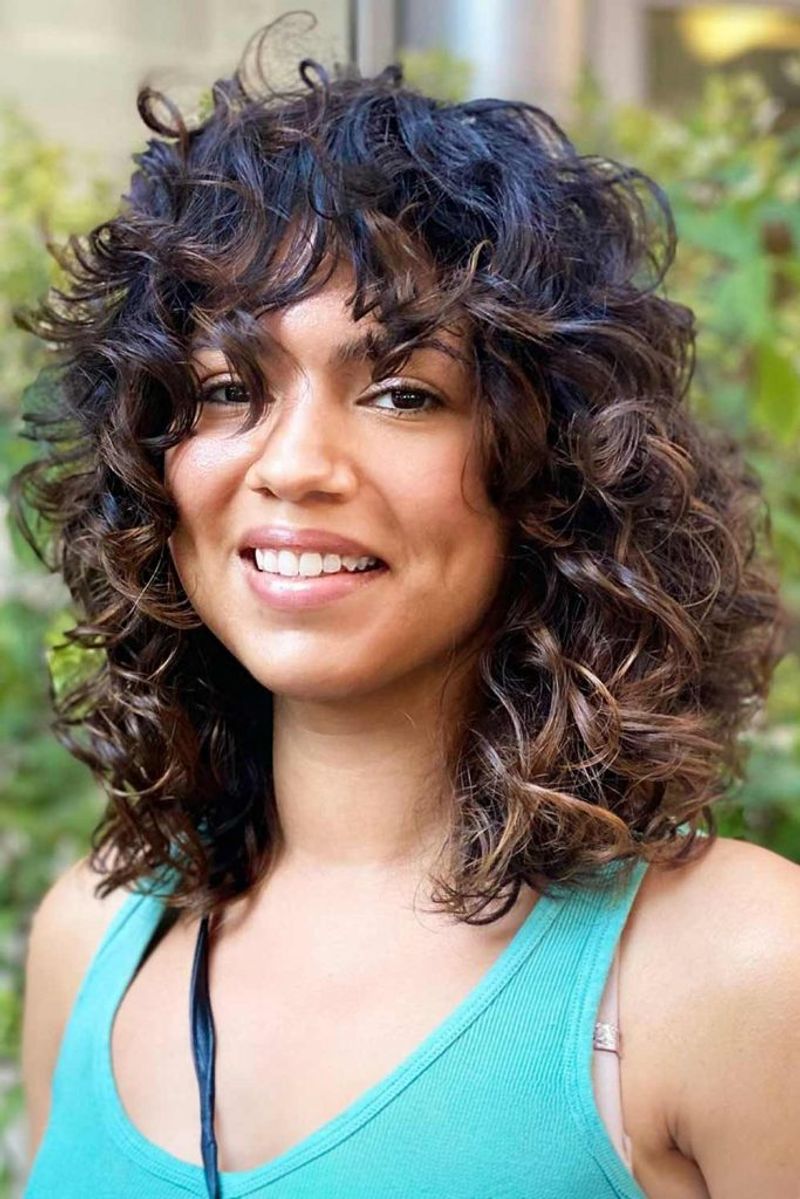 Curly Shag with Layers