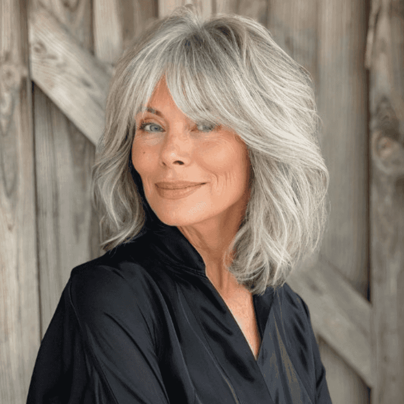 Natural Silver Waves