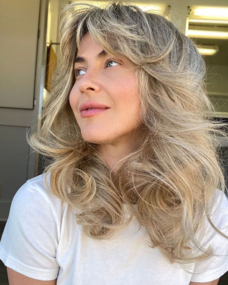 Voluminous Mid-Length Cut with Layers