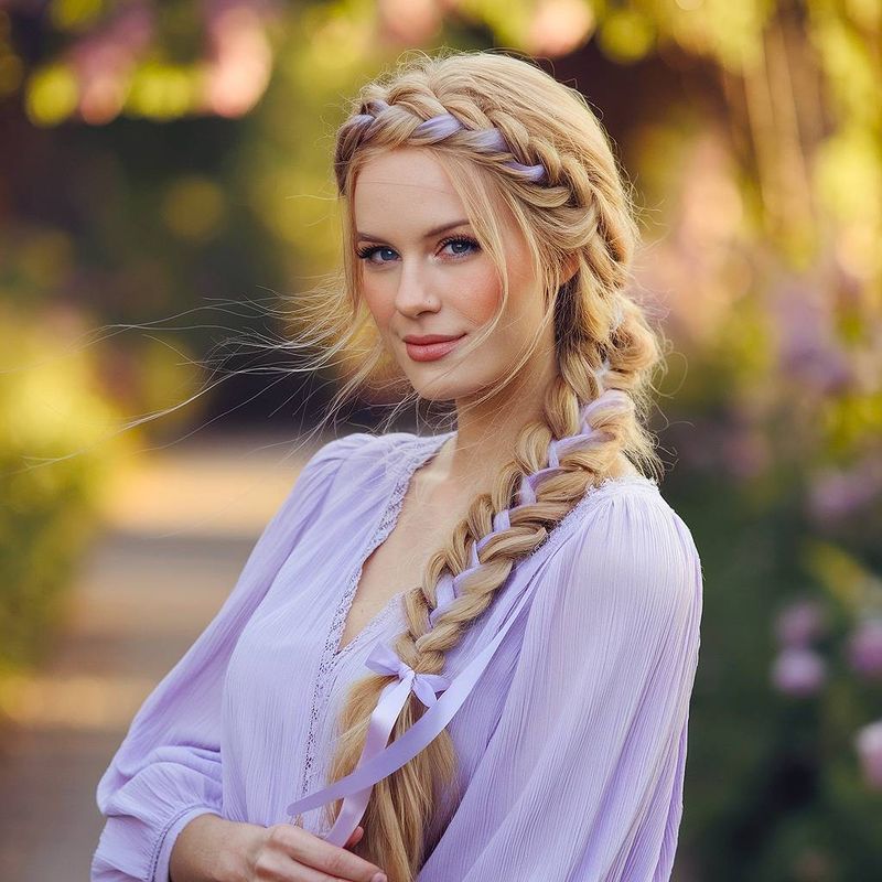 Ribbon-Woven Braid