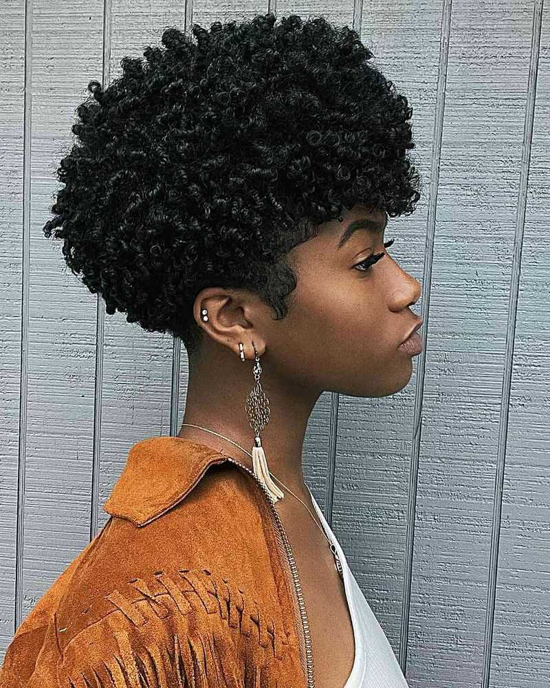 Rounded Afro Shape