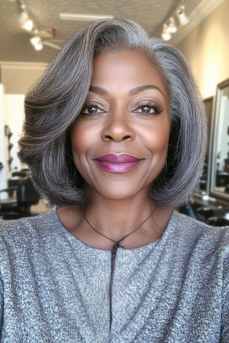 Voluminous Stacked Bob
