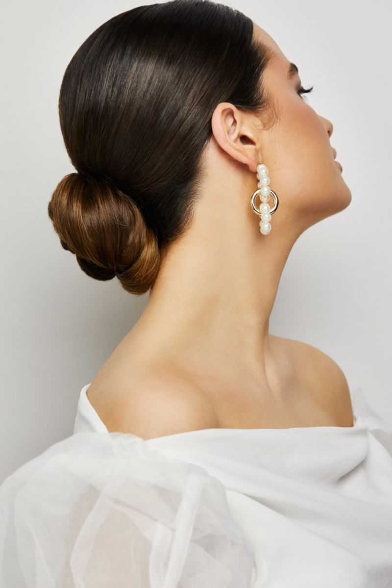 Sleek Low Chignon