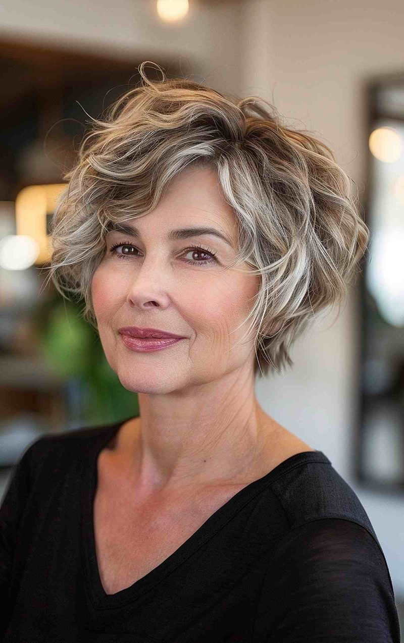 Tousled Crop with Subtle Highlights