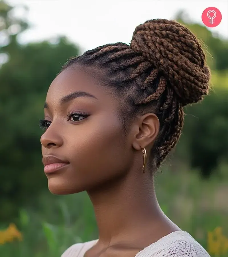 Loc Updo