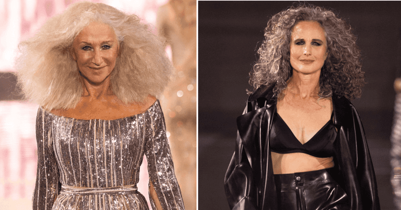 Find Gray-Haired Style Icons