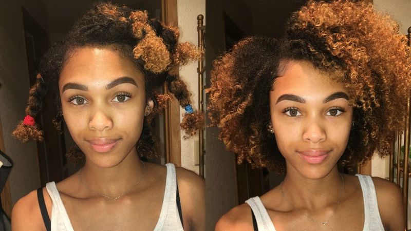 Banded Ponytails