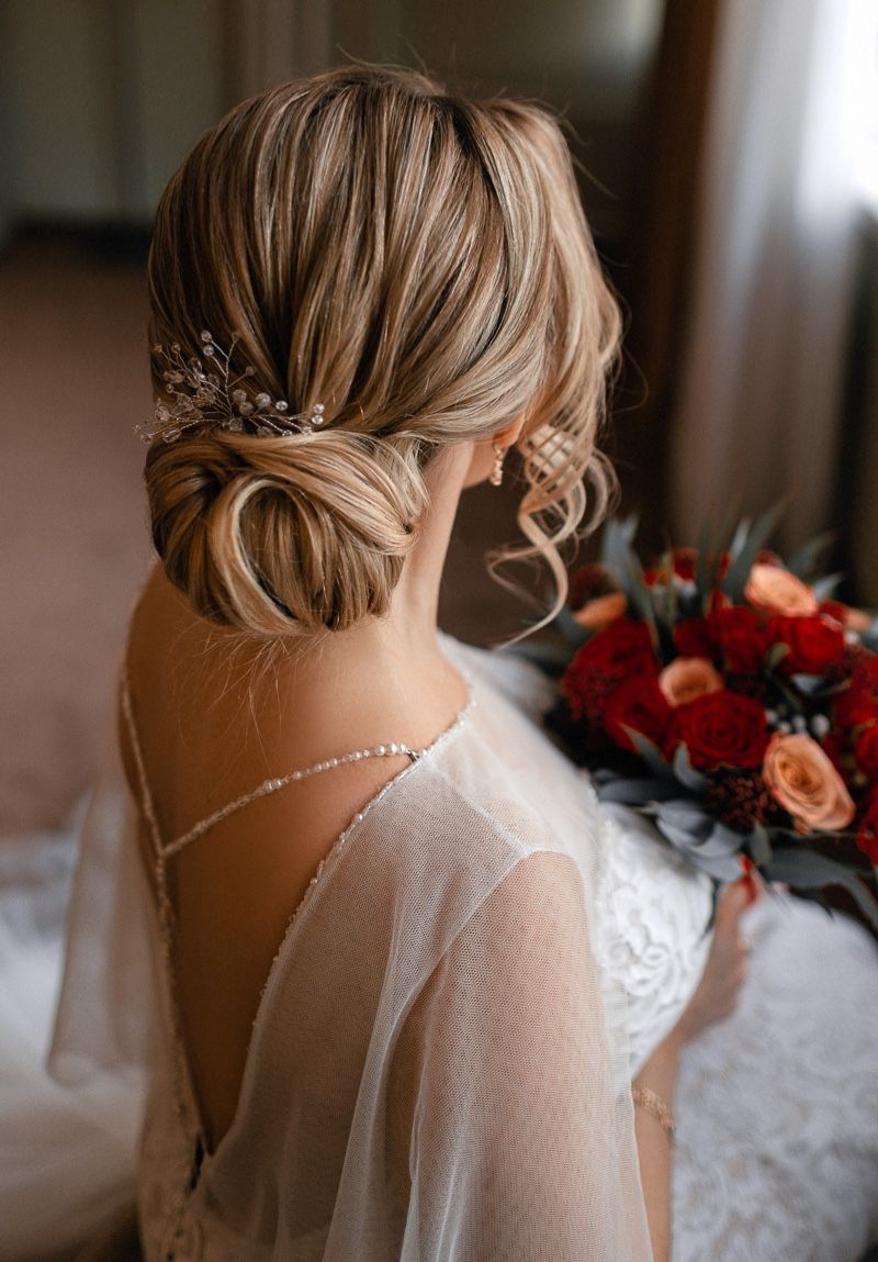 Twisted Low Updo