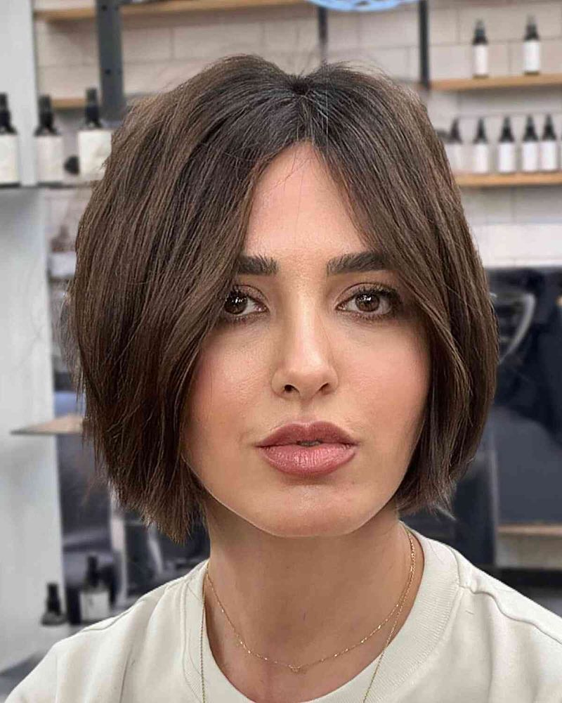 Chin-Length Bob with Texture