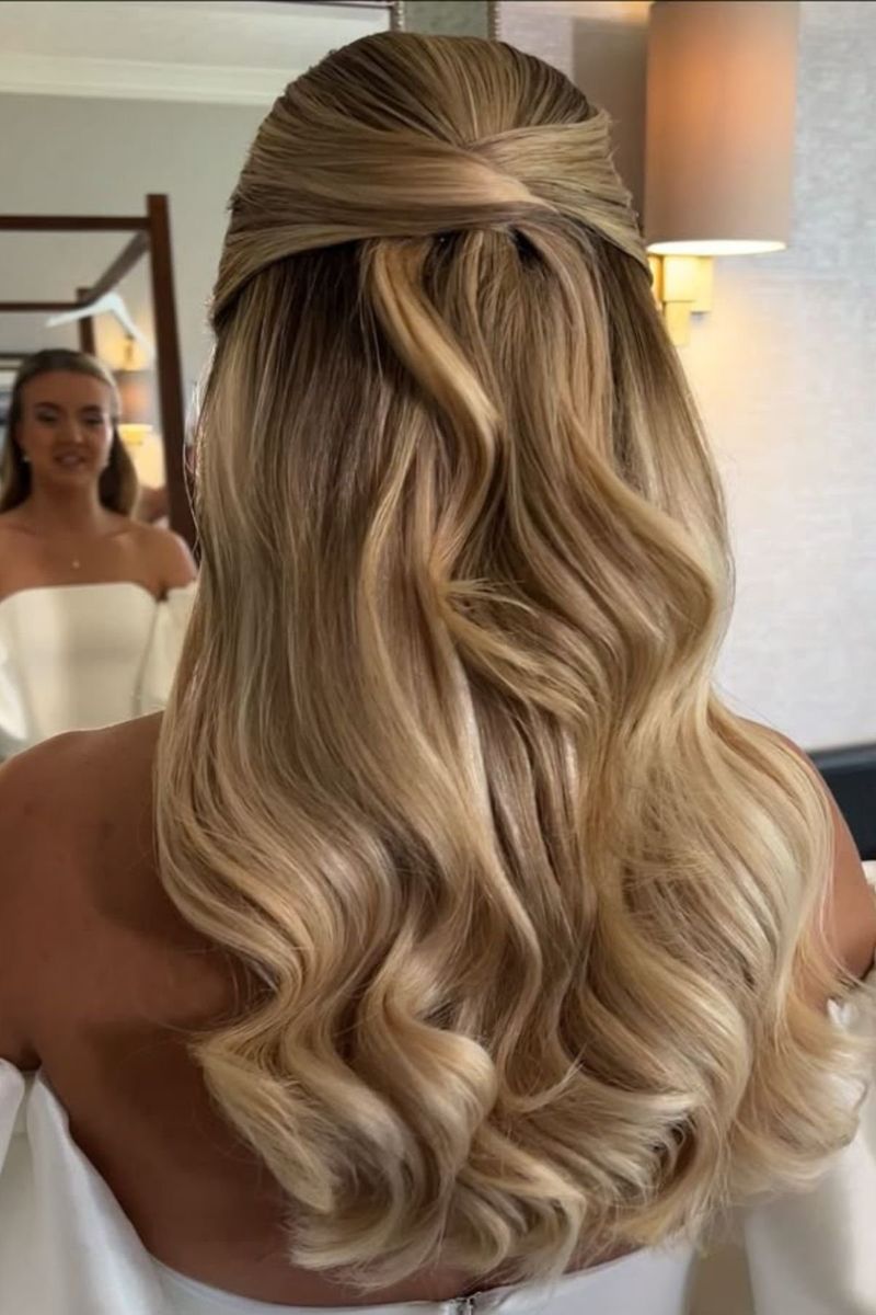 Half-Up Twisted Halo