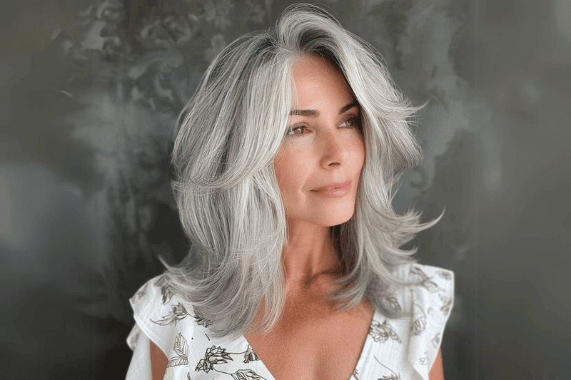 Side-Swept Bangs with Gentle Waves
