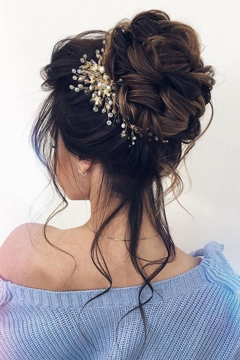 Twisted Crown Updo