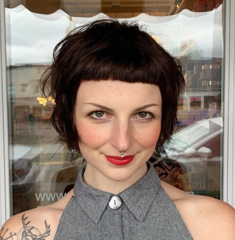 Pixie Bob with Micro Bangs