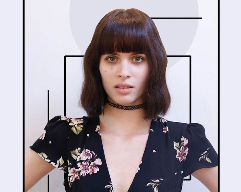 Blunt Bangs
